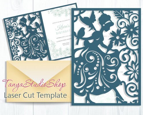 Arquivo Envelope 15 anos Cinderela