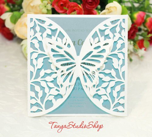 Arquivo de Corte Envelope Borboleta