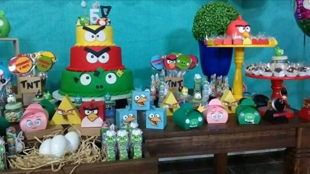 Angry Birds – Arquivo de Corte / Festa
