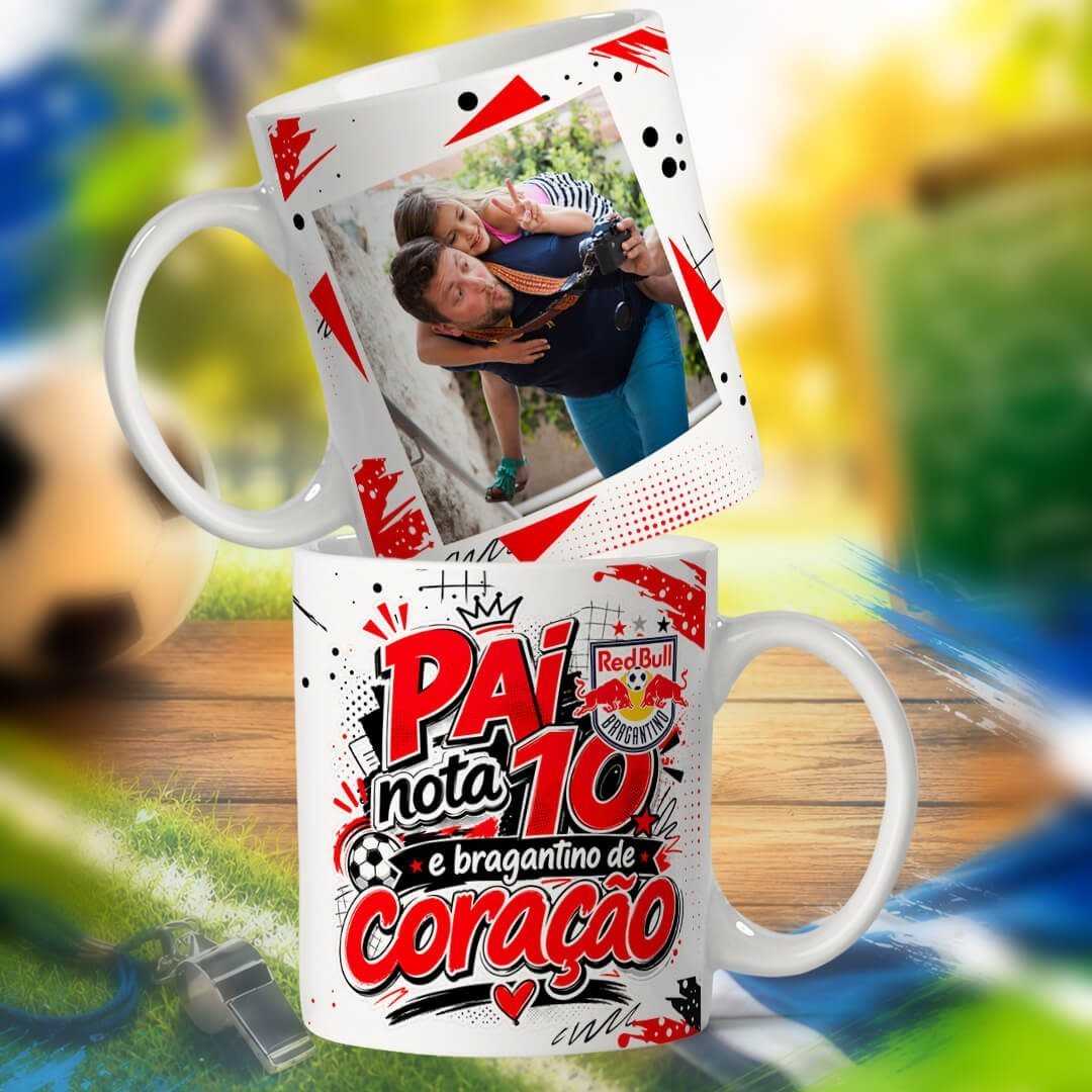 Arte Canecas Pai nota 10 - Imagem 3