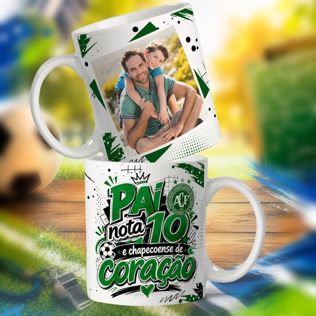 Arte Canecas Pai nota 10 - Imagem 4