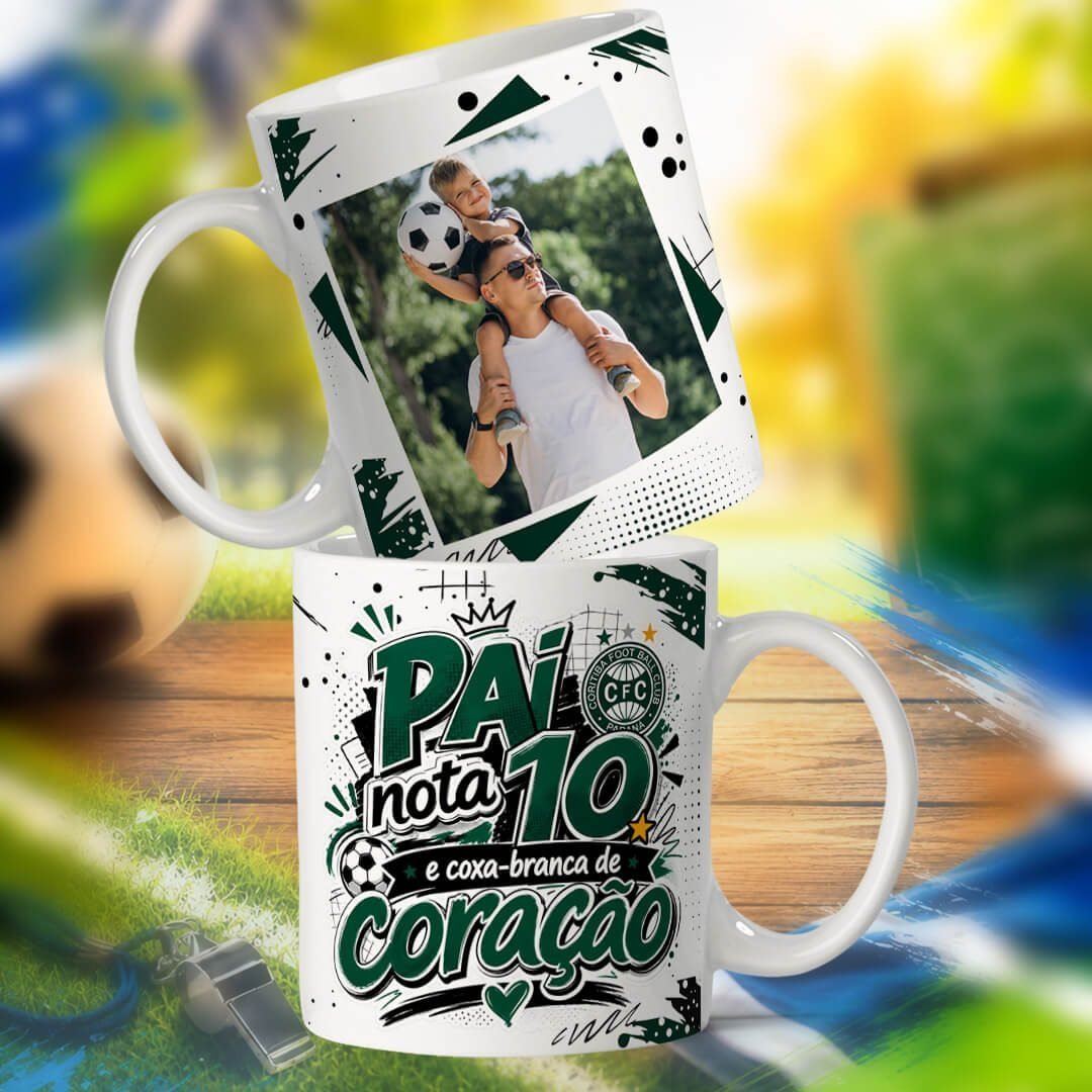Arte Canecas Pai nota 10 - Imagem 5