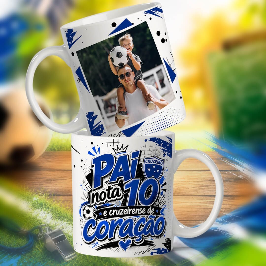 Arte Canecas Pai nota 10 - Imagem 6