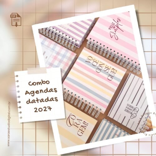 COMBO AGENDAS 2027 – MIOLOS DATADOS E NÃO DATADOS