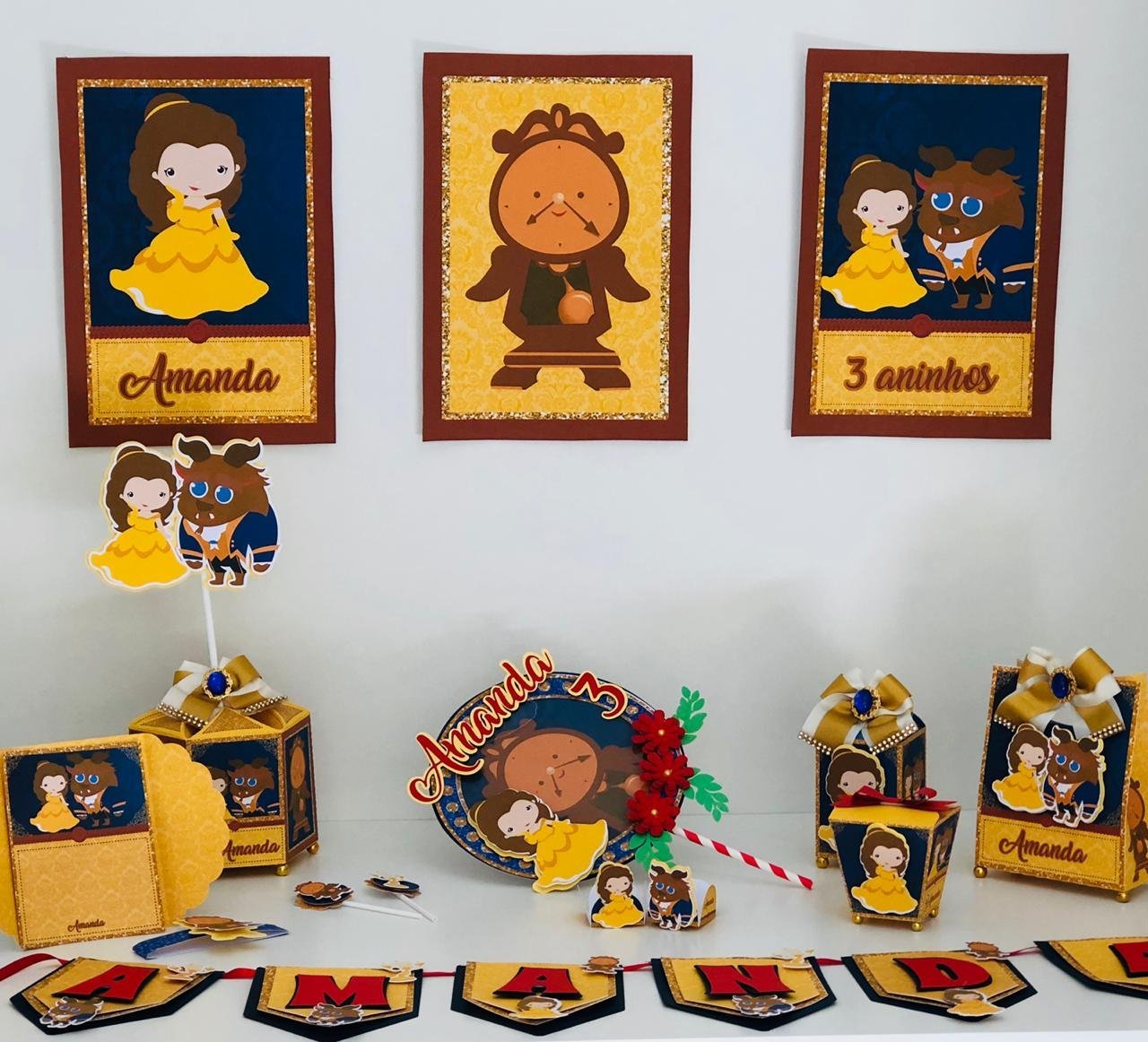 A Bela e a Fera – Arquivo de Corte / Festa