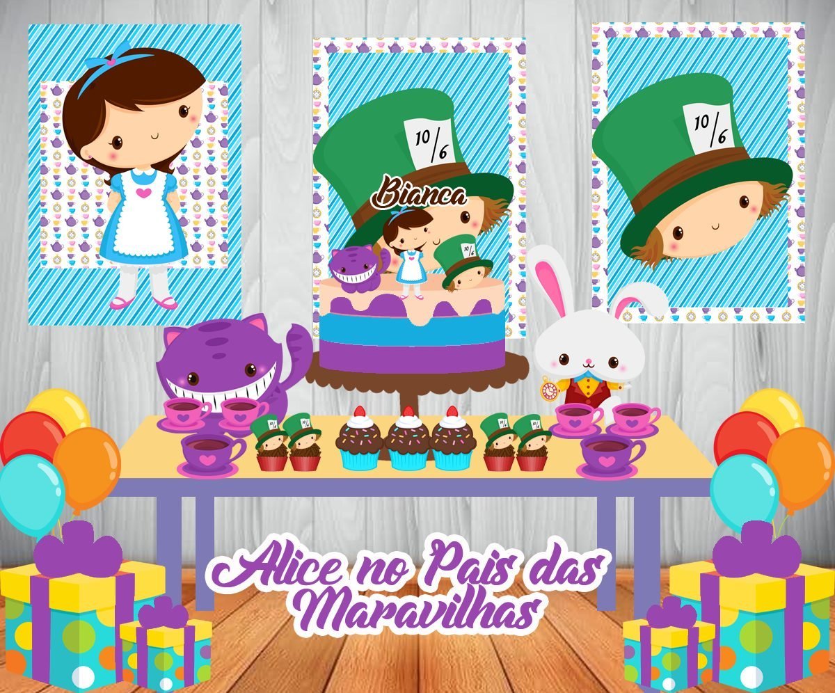 Alice no País das Maravilhas – Arquivo de Corte / Festa