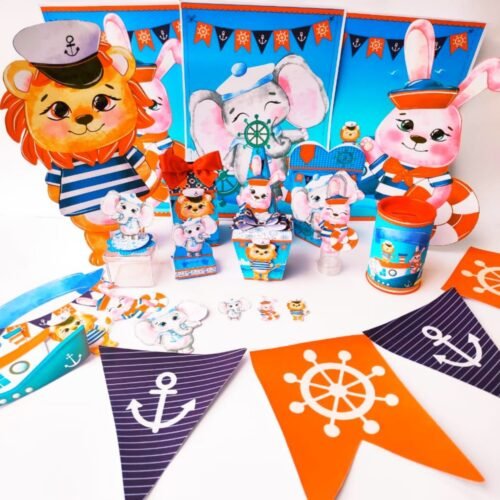 Animais Marinheiro – Arquivo de Corte / Festa