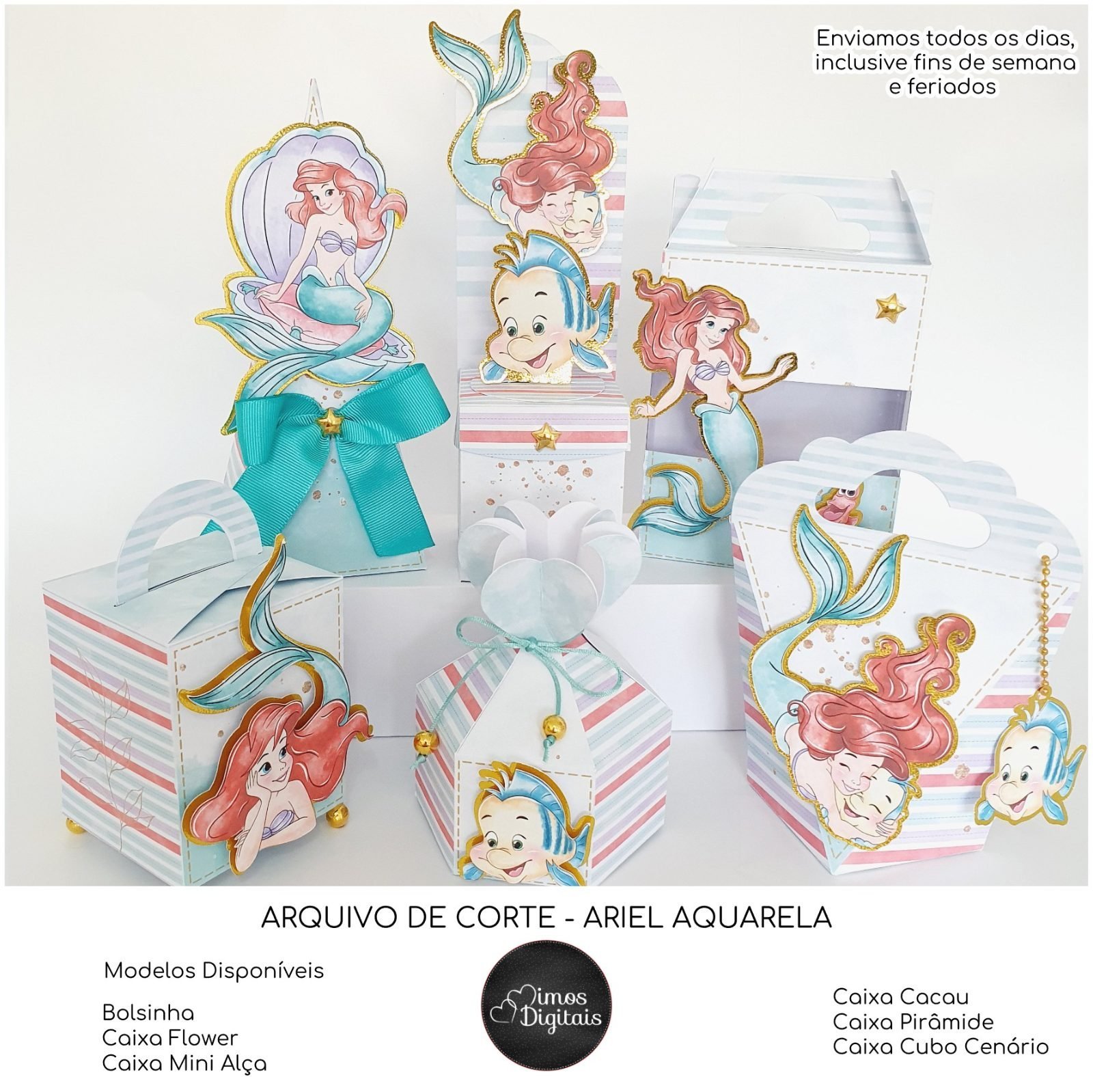 A Pequena Sereia – Arquivo de Corte / Festa