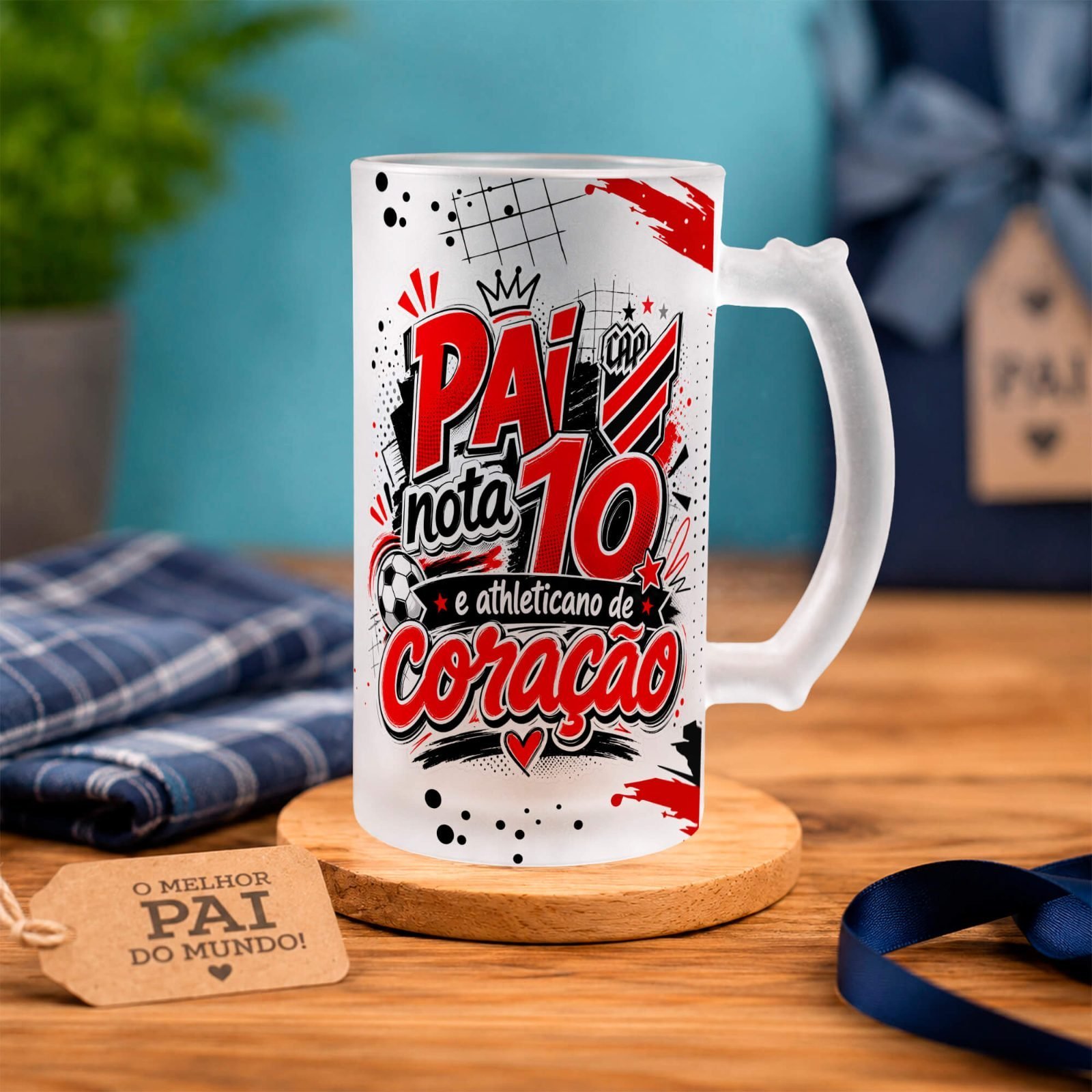 Arte Canecas de Chopp Pai nota 10 - Imagem 4