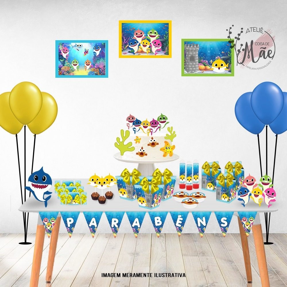 Baby Shark – Arquivo de Corte / Festa