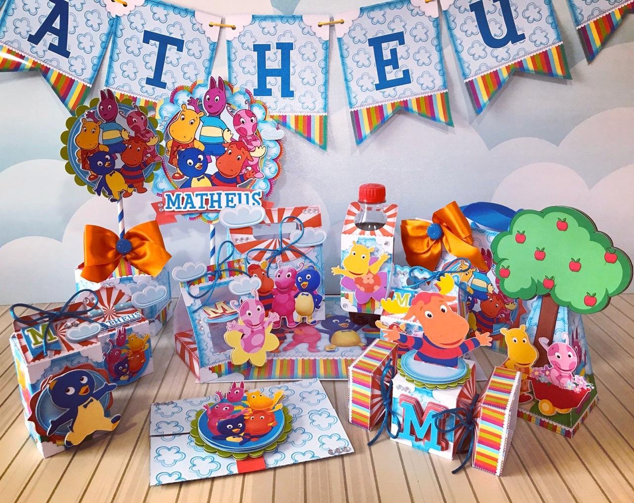BACKYARDIGANS – Arquivo de Corte / Festa