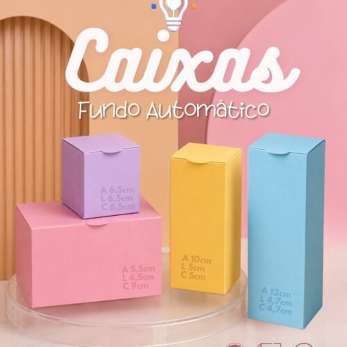 ARQUIVO CAIXAS AUTOMÁTICAS RETANGULAR E QUADRADA
