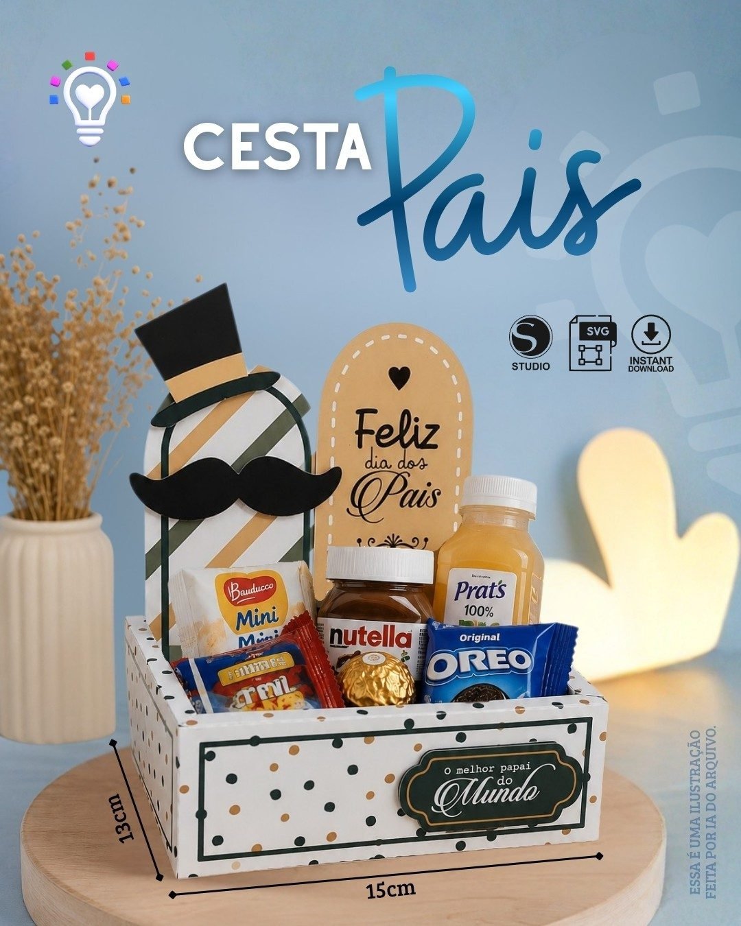 Arquivo Caixa Cesta Dia dos Pais
