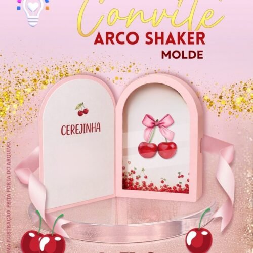 ARQUIVO DE CORTE CONVITE ARCO SHAKER