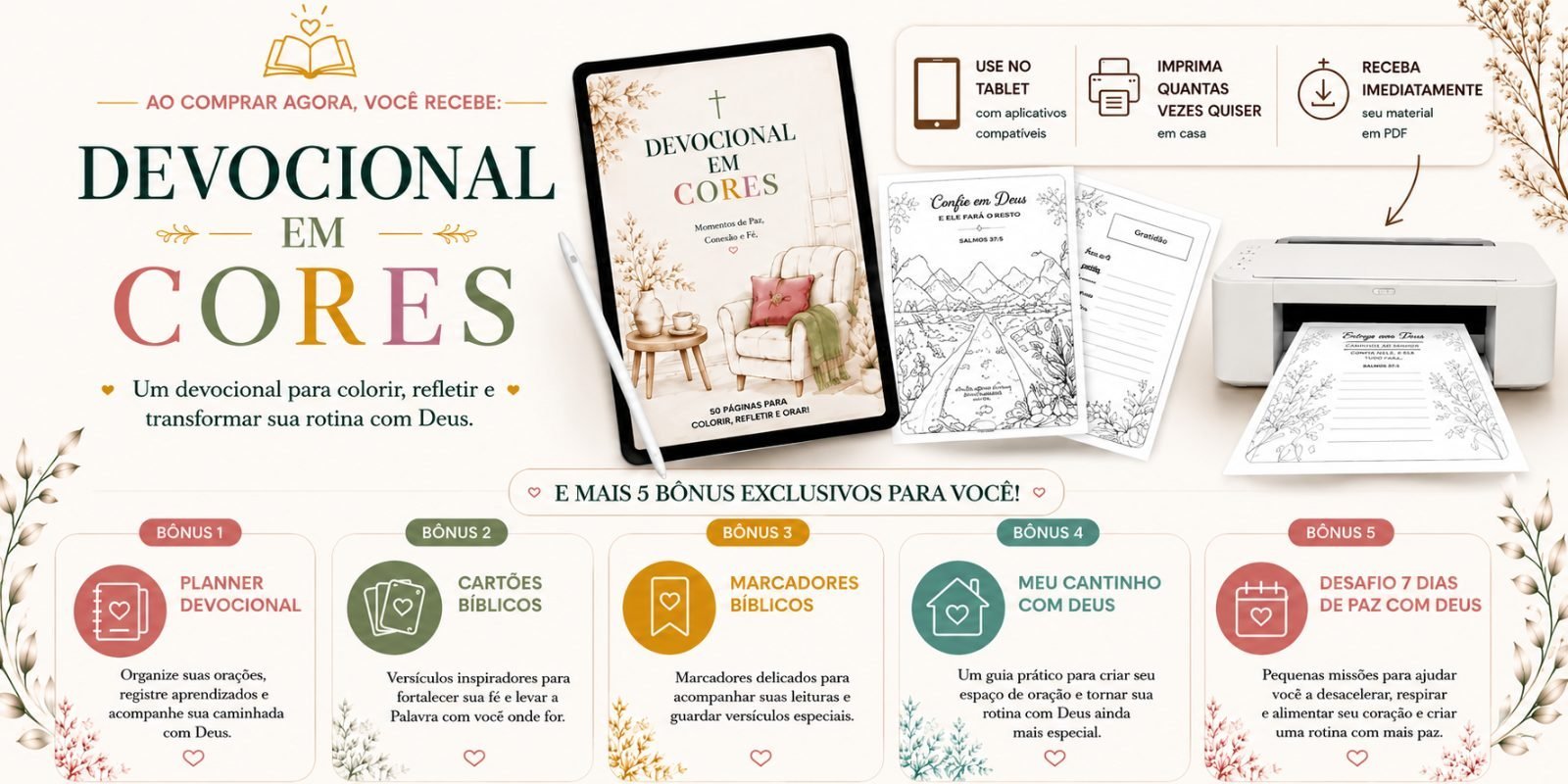 Arquivo Devocional em Cores – Momentos com Deus