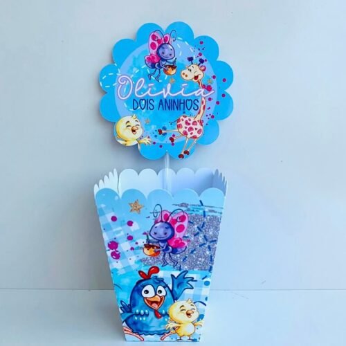 Arquivo de Corte Centro de Mesa GALINHA PINTADINHA