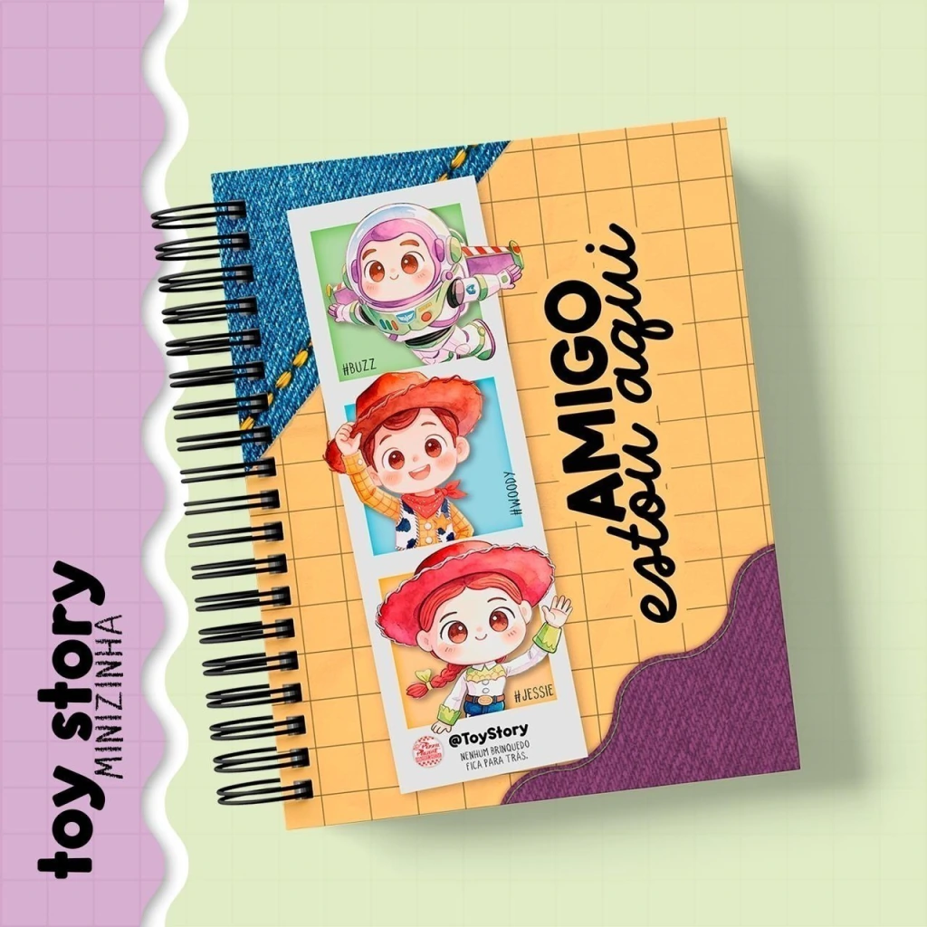 Arquivo Encadernação Coleção Toy Story