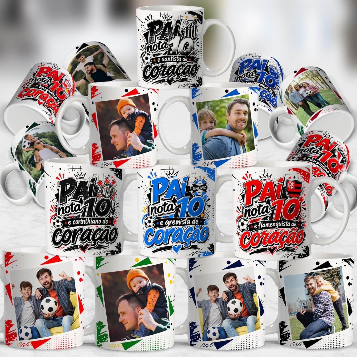 Arte Canecas Pai nota 10