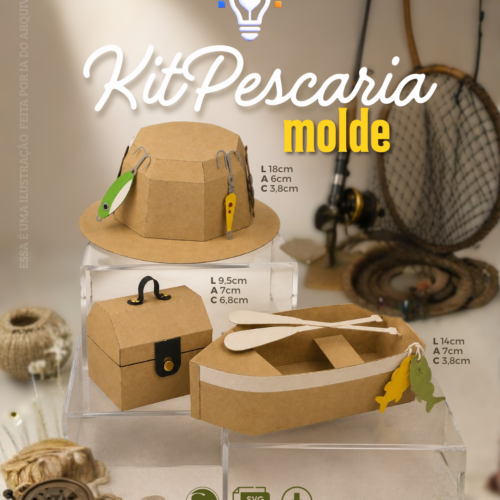 ARQUIVO MOLDE PESCARIA