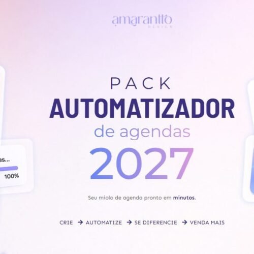 Pack Automatizador de Agendas 2027 – Versão PRO