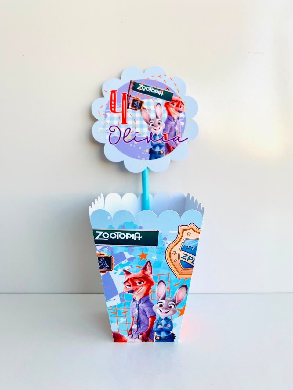 Arquivo de Corte Centro de Mesa ZOOTOPIA
