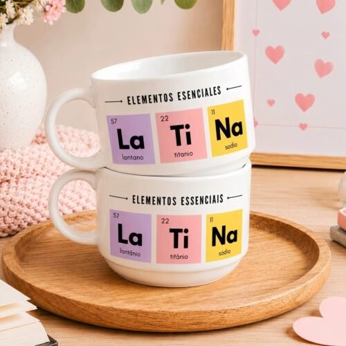 Arte Canecas LATINA – Tabela periódica