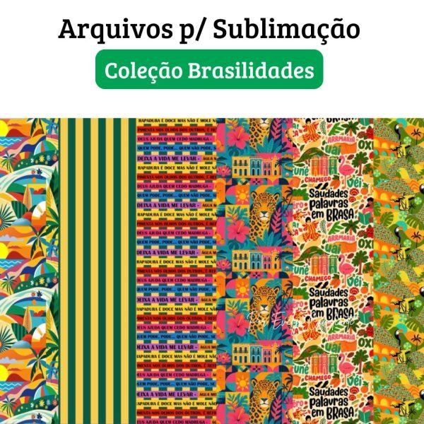 Coleção Brasilidades – Arquivos de Sublimação - Imagem 2