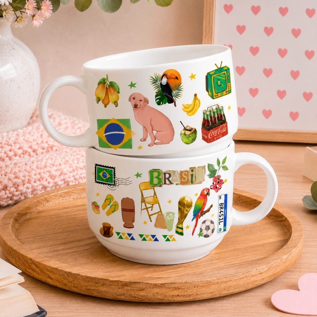 Arte Caneca Brasilidades