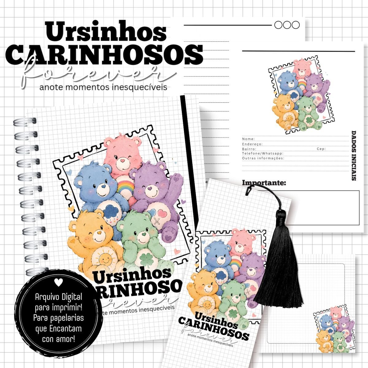 Coleção Nostalgia Forever - Encadernação - Imagem 2
