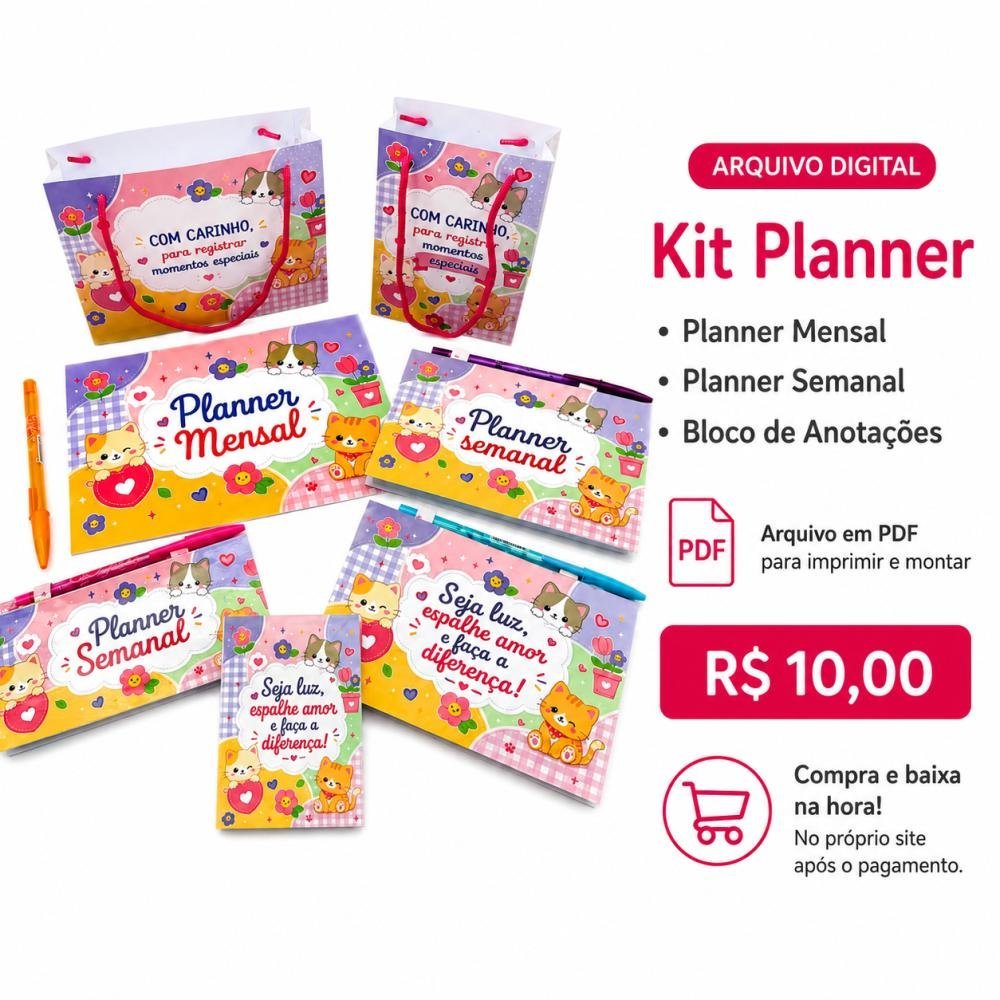 Arquivo Planner 2026 + Bloco