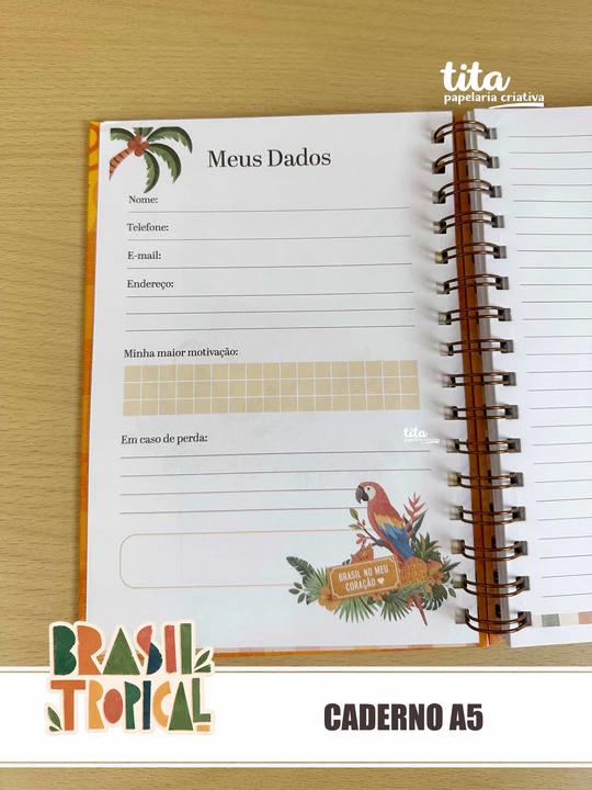Brasil Tropical - Combo de Encadernação - Imagem 4