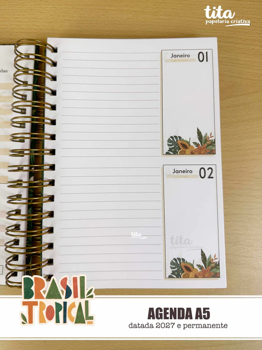 Brasil Tropical - Combo de Encadernação - Imagem 9
