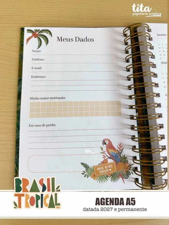 Brasil Tropical - Combo de Encadernação - Imagem 7