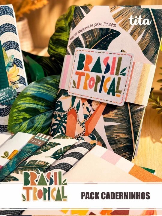 Brasil Tropical - Pack Caderninhos - Imagem 5