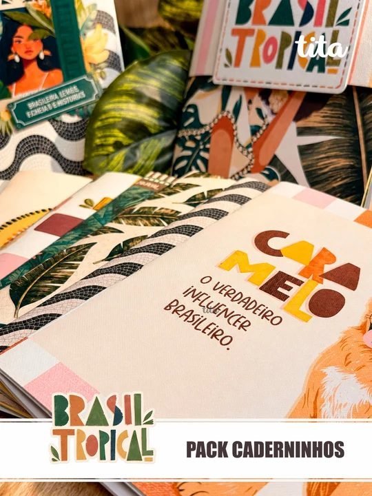 Brasil Tropical - Pack Caderninhos - Imagem 4