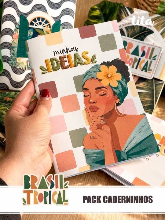 Brasil Tropical - Pack Caderninhos - Imagem 3