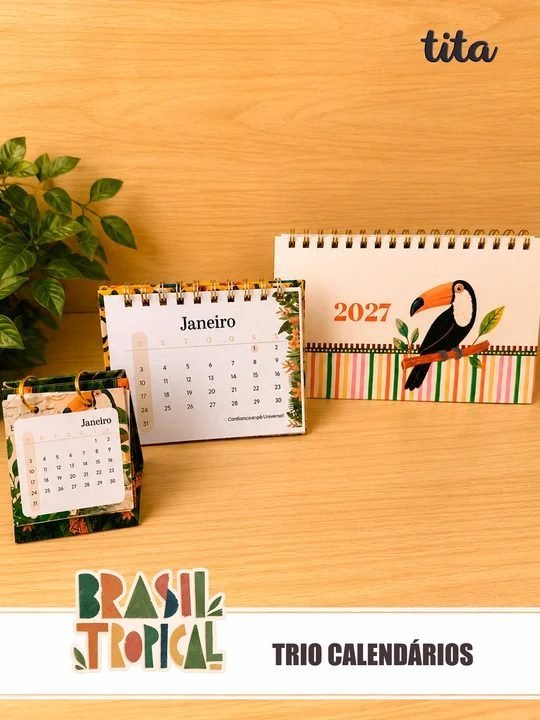 Brasil Tropical - Trio Calendários