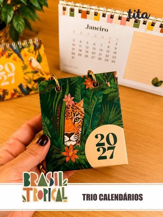 Brasil Tropical - Trio Calendários - Imagem 2