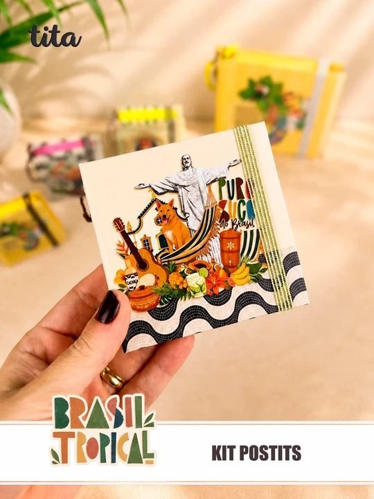 Brasil Tropical - Kit Postits - Imagem 3