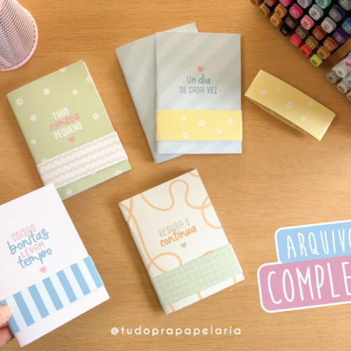 Arquivo Caderninho com frases – Presente