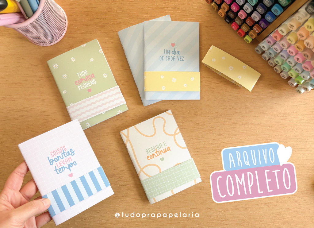 Arquivo Caderninho com frases – Presente