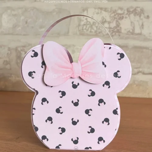 BOLSINHA MINNIE - Arquivos de Corte