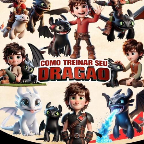 Como Treinar o seu Dragão - Kit Digital