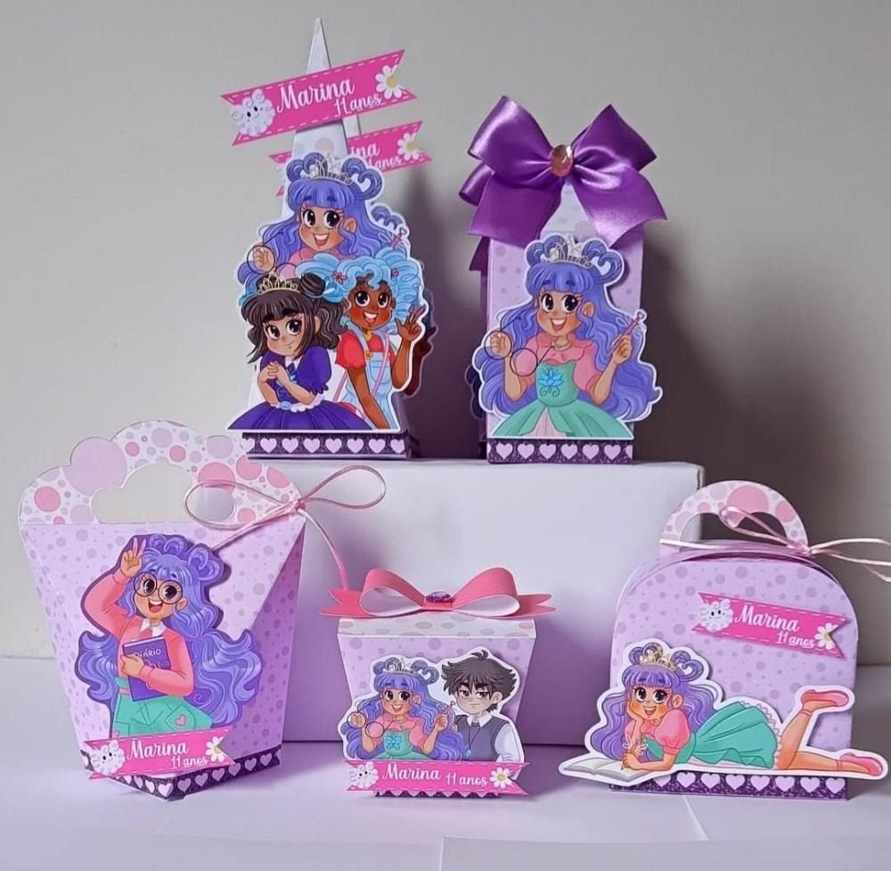 O DIÁRIO DE UMA PRINCESA - Arquivos de Corte / Festa Pronta