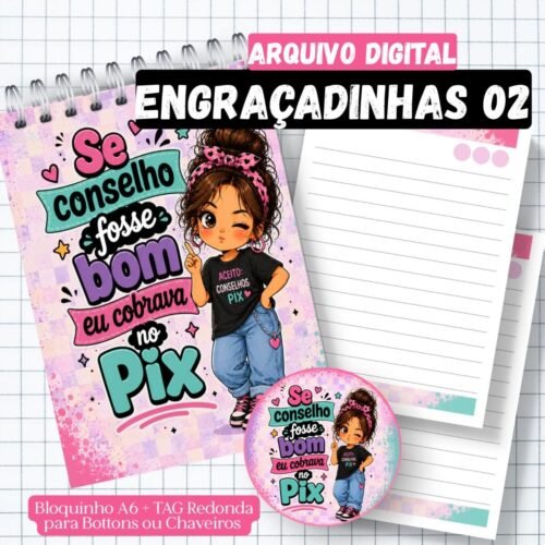 BLOQUINHO ENGRAÇADINHAS - Arquivo Digital