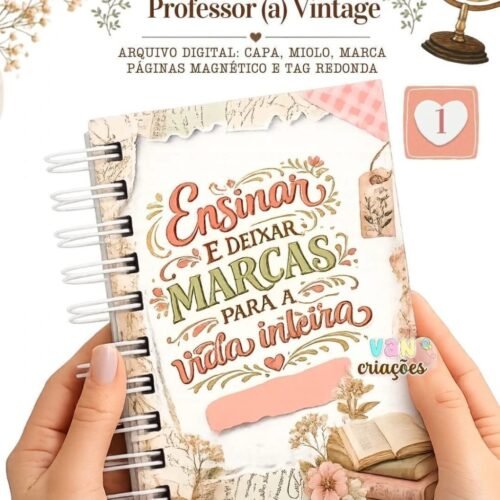 COMOBO CADERNO E BLOQUINHO PROFESSOR - Encadernação