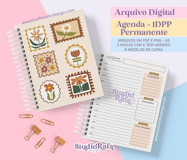 AGENDA 2027 CARAMELO - Encadernação