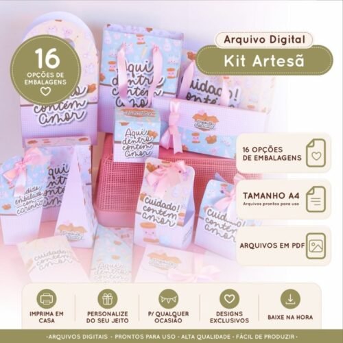 KIT ARTESÃ - Arquivos de Corte