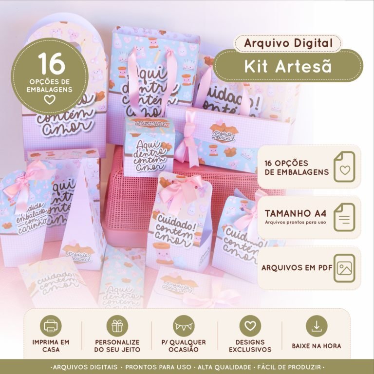 KIT ARTESÃ - Arquivos de Corte
