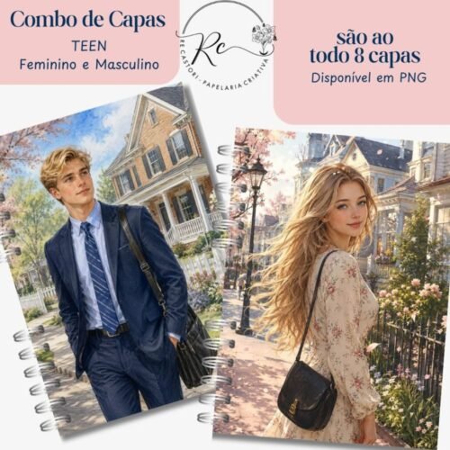 COMBO CAPAS TEEN - Encadernação